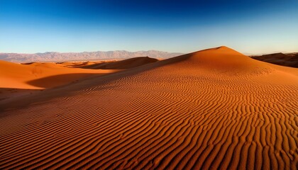 sand dunes in the desert