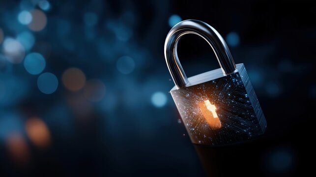 Cybersecurity and data protection systems display digital networks security interface threat defense platform information safety visualization network protection system - Powered by Adobe