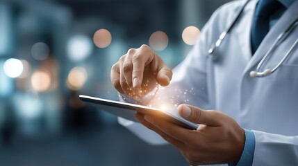 Electronic medical records integration display patient data management interface digital healthcare system clinical information platform EMR technology visualization