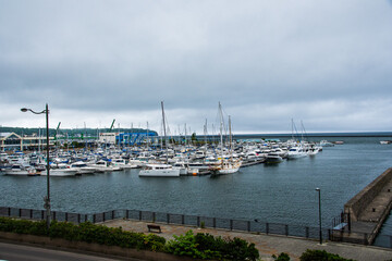 Fototapeta premium view of the city