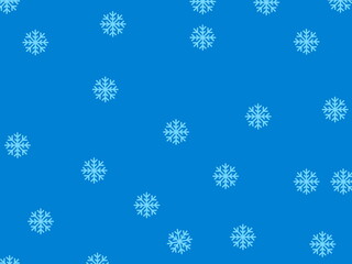 christmas background with snowflakes