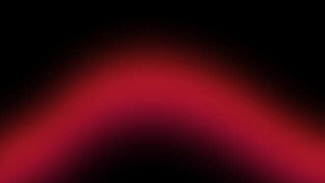Red Gradient Abstract Background on Black