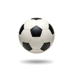 soccer ball isolated on white