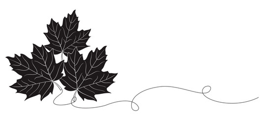 sycamore leaf silhouette art image