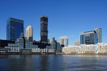 Hudson River Waterfront in Jersey City.