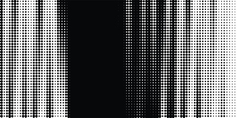 Halftone twisted grunge pattern design