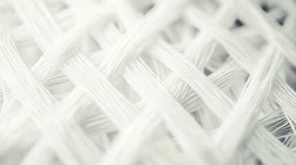 woven threads create a stunning abstract monochrome composition, ideal for background textures, fabric details and emphasizing textile craftsmanship