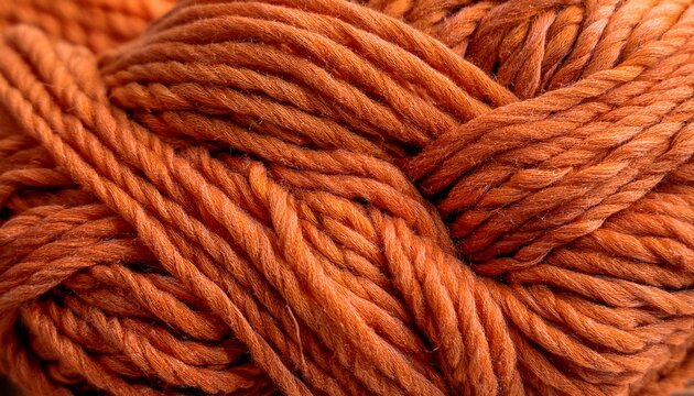 orange wool fiber closeup fluffy yarn soft textile fabric thread material handmade knitting crochet sewing decorative craft cozy retro vintage boho rustic design background detail