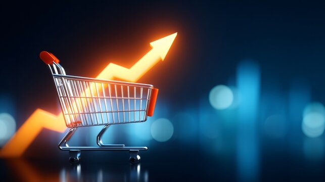 inflationary economy, higher consumer prices, taxation impact, abstract financial background