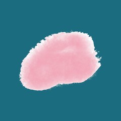 pink lipstick on black background 