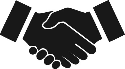 Business Handshake Cooperation Vector Illustration

