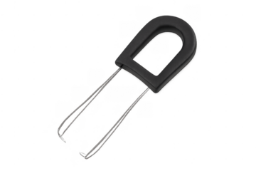 Black keyboard keycap puller for computer maintenance