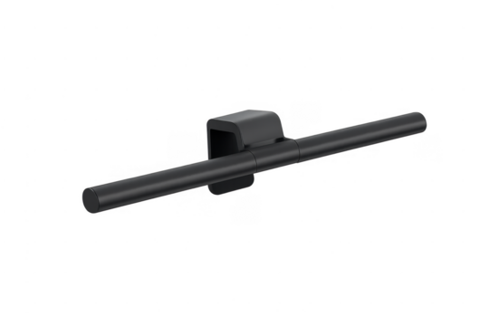 Black monitor light bar for computer screen - Powered by Adobe