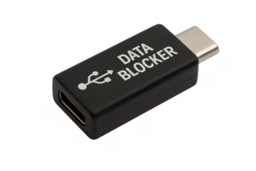 Usb-c data blocker protecting privacy and preventing juice jacking
