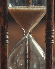 hourglass close up