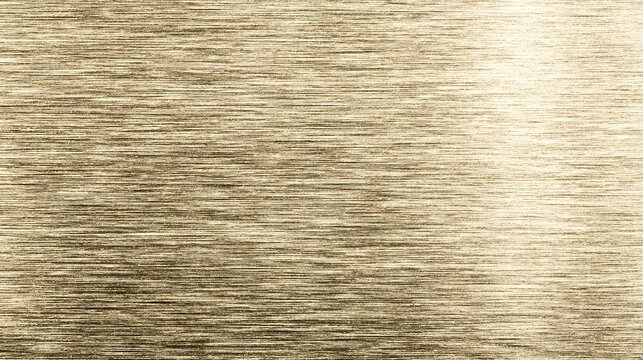 Textured brushed gold metal surface with horizontal lines