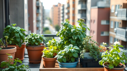 Urban Gardening on Balcony