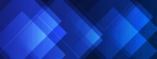 Abstract geometric design with blue shades. Ideal for backgrounds, prints, packaging, and digital content with a modern touch © SyahCreation