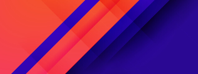 Abstract orange and blue diagonal lines background design suitable for modern digital projects, website headers, presentations, and social media graphics