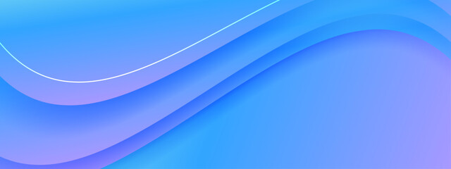 Abstract design with flowing blue curves and gradient, perfect for backgrounds, web designs, and modern artistic projects. Versatile and captivating © SyahCreation