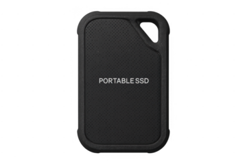 Portable ssd hard drive for data storage backup