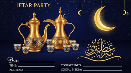 Celebrate the blessings of iftar with elegance and tradition