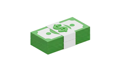 Stack of Dollar Bills