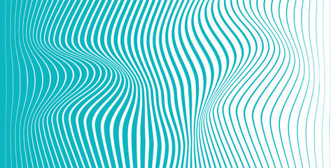 simple abstract sky mint color wavy distort line pattern a blue wave with a green background and a blue line