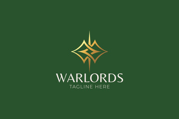 Obraz premium Elegant Logo Abstract Sign Symbol Gold and Premium Brand Element Design