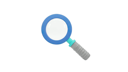 Stylized Magnifying Glass