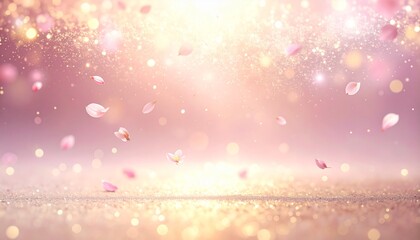 春の魔法を閉じ込めた輝き：至福のひとときを演出するエレガントな光彩テクスチャ