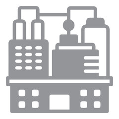 Industrial Building Icon