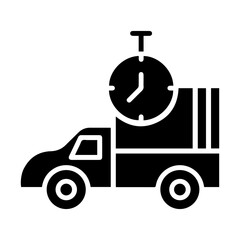 Delivery Truck With Timer