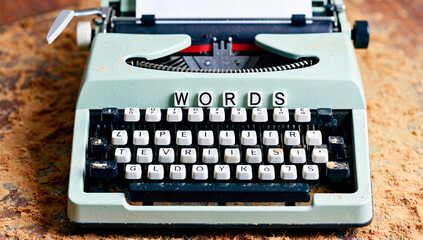 Vintage Typewriter with 