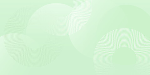 Soft light green abstract background with subtle concentric circles and smooth gradient shapes, minimal modern geometric design for eco theme, website header, banner, poster, clean branding layout.