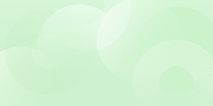Soft light green abstract background with subtle concentric circles and smooth gradient shapes, minimal modern geometric design for eco theme, website header, banner, poster, clean branding layout.