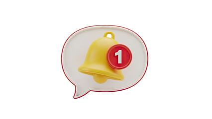 Notification Bell Icon with Badge