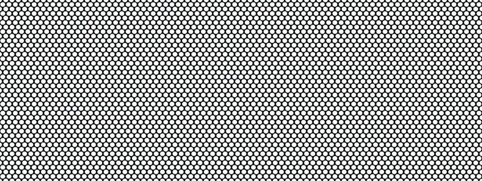 black and white metal mesh seamless abstract pattern 