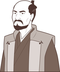 昔の戦国武将っぽい人