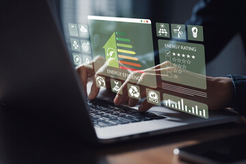 Business Performance Analysis and Sustainable Growth Strategy Concept