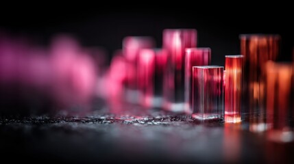 A vibrant cityscape featuring numerous modern buildings against a clear blue sky illustrating urban development trends