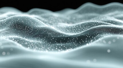 Waves in the ocean symbolizing fluid motion and soft analytics wave over water in a natural setting