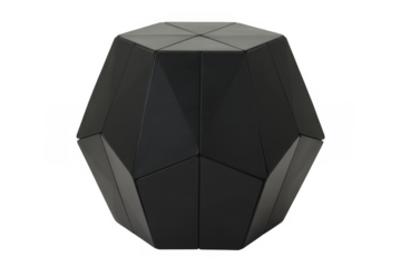 Dark gray geometric decorative dark gray geometric decorative modern decor isolated on a transparent background