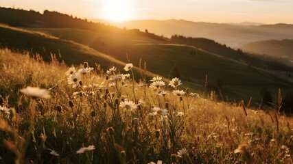 Natural Background with Organic Texture and Soft Light