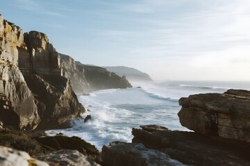 Natural Background with Organic Texture and Soft Light