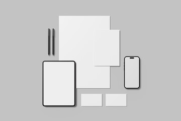 Stationery mockup for branding