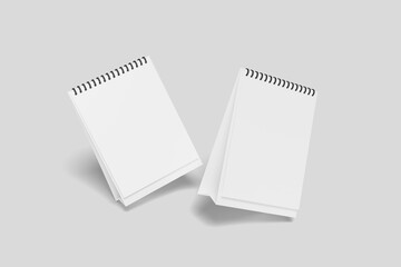 High quality desk calendar mockup