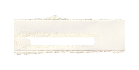 torn blank pages with uneven texture edges. ripped white paper sheets png isolated on transparent...