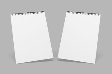 High quality wall calendar mockup