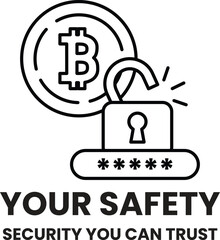 A black and white image of a key